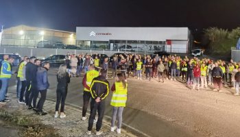 Seguimento maioritario na primeira xornada de folga por un convenio digno no siderometal da provincia de Ourense