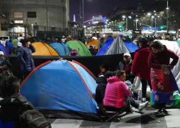 La Unidad Piquetera acampa por tiempo indeterminado a lo largo de Argentina