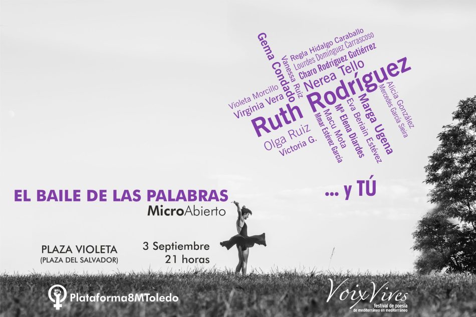 Festival internacional de poesía Voix Vives de Toledo: La plaza violeta: la visibilidad, el verso y la palabra