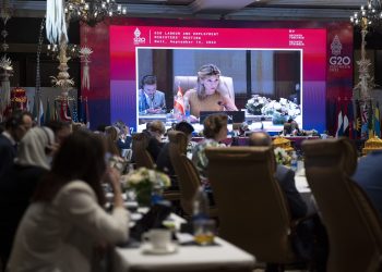 Yolanda Díaz defiende en el G20 la subida de salarios, en línea con lo expresado por la OCDE y la OIT