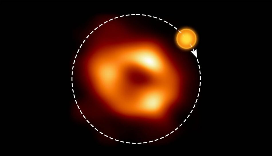 Detectado un ‘punto caliente’ alrededor del agujero negro del centro de nuestra galaxia