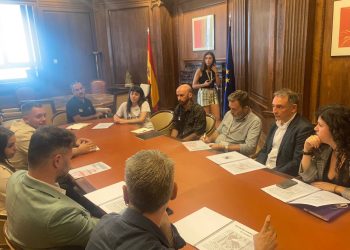 Enrique Santiago muestra en el Congreso la “solidaridad y respaldo” de Unidas Podemos a quienes se enfrentan a entrar en prisión en el caso de persecución sindical de ‘La Suiza’