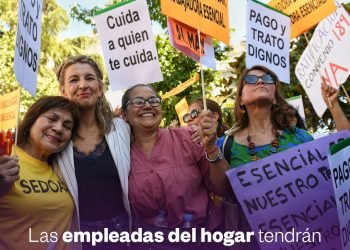 El Gobierno aprueba terminar con la discriminación histórica de las condiciones laborales que sufren las empleadas de hogar