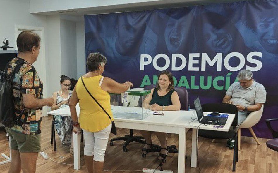 Podemos Andalucía define este sábado su hoja de ruta para las próximas elecciones municipales