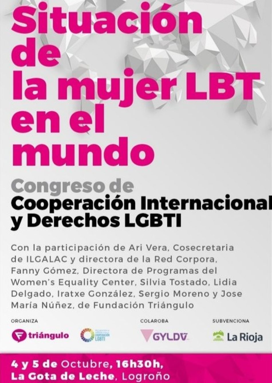La diversidad sexual de la mujer en el mundo protagoniza el Congreso de Cooperación Internacional en Logroño