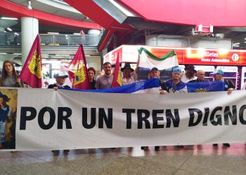 Movilizaciones por el tren que une la provincia de Toledo con Madrid y Extremadura