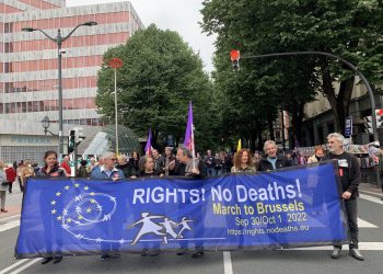 Una marcha a Bruselas denunciará las muertes en las fronteras y reivindicará derechos para las personas migrantes