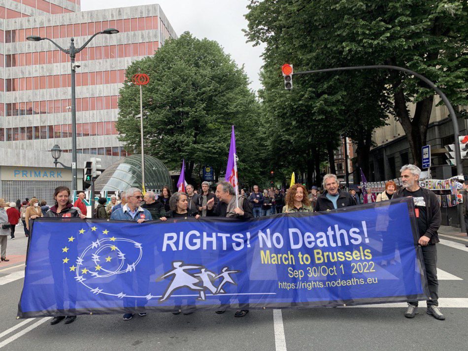 Una marcha a Bruselas denunciará las muertes en las fronteras y reivindicará derechos para las personas migrantes
