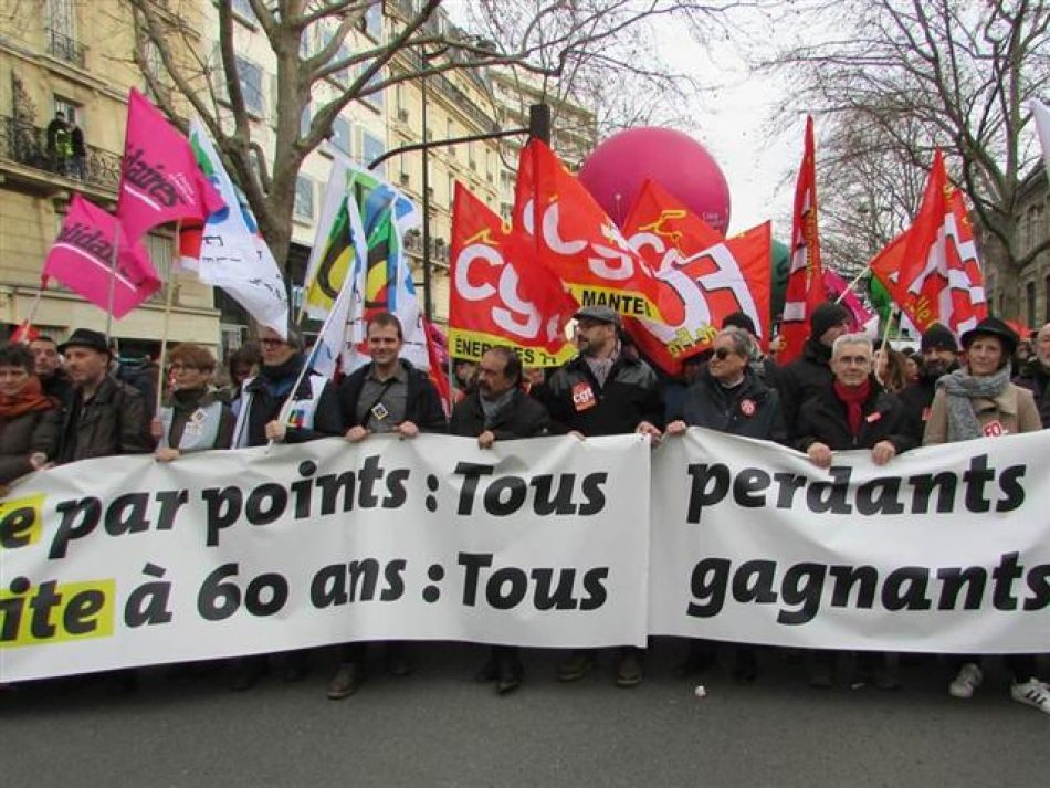 Jornada de protestas en Francia contra pérdida de poder adquisitivo