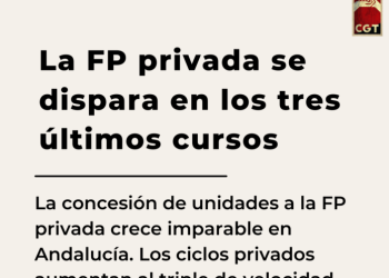 La FP privada se dispara en los tres últimos cursos