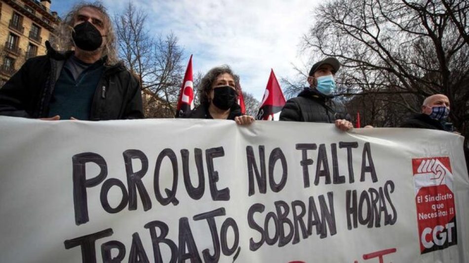 CGT exige al Gobierno español la implantación de la jornada laboral de 35 horas en las Administraciones Públicas para acabar con las desigualdades entre trabajadoras del sector 