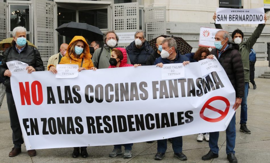 La FRAVM denuncia ante el Ayuntamiento las irregularidades de las cocinas fantasma de Santa Valentina y Morando