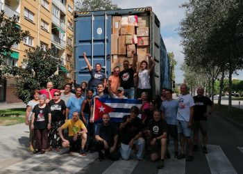 Sale para Cuba cuarto contenedor solidario desde Catalunya y segundo desde Prat de Llobregat