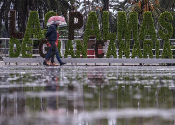 La  tormenta tropical Hermine descarga en  Canarias hasta 165 litros/m2 en últimas 24 horas