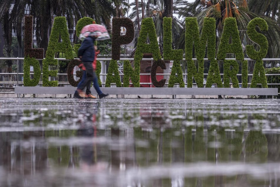 La  tormenta tropical Hermine descarga en  Canarias hasta 165 litros/m2 en últimas 24 horas