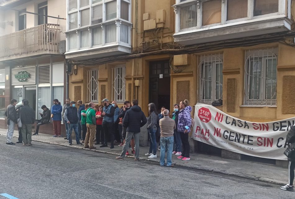 La PAH Santander convoca a la ciudadanía para impedir un deshaucio el 26 de octubre