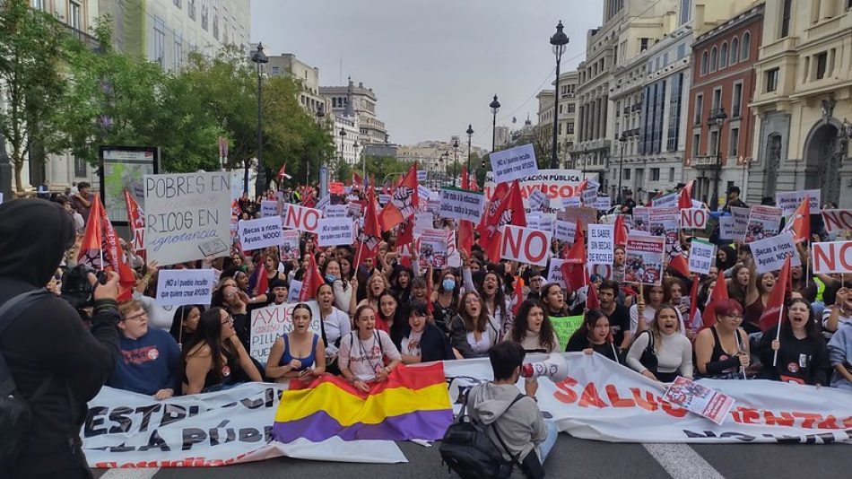 «27-O: Huelga estudiantil masiva con más de 30 manifestaciones en todo el Estado»