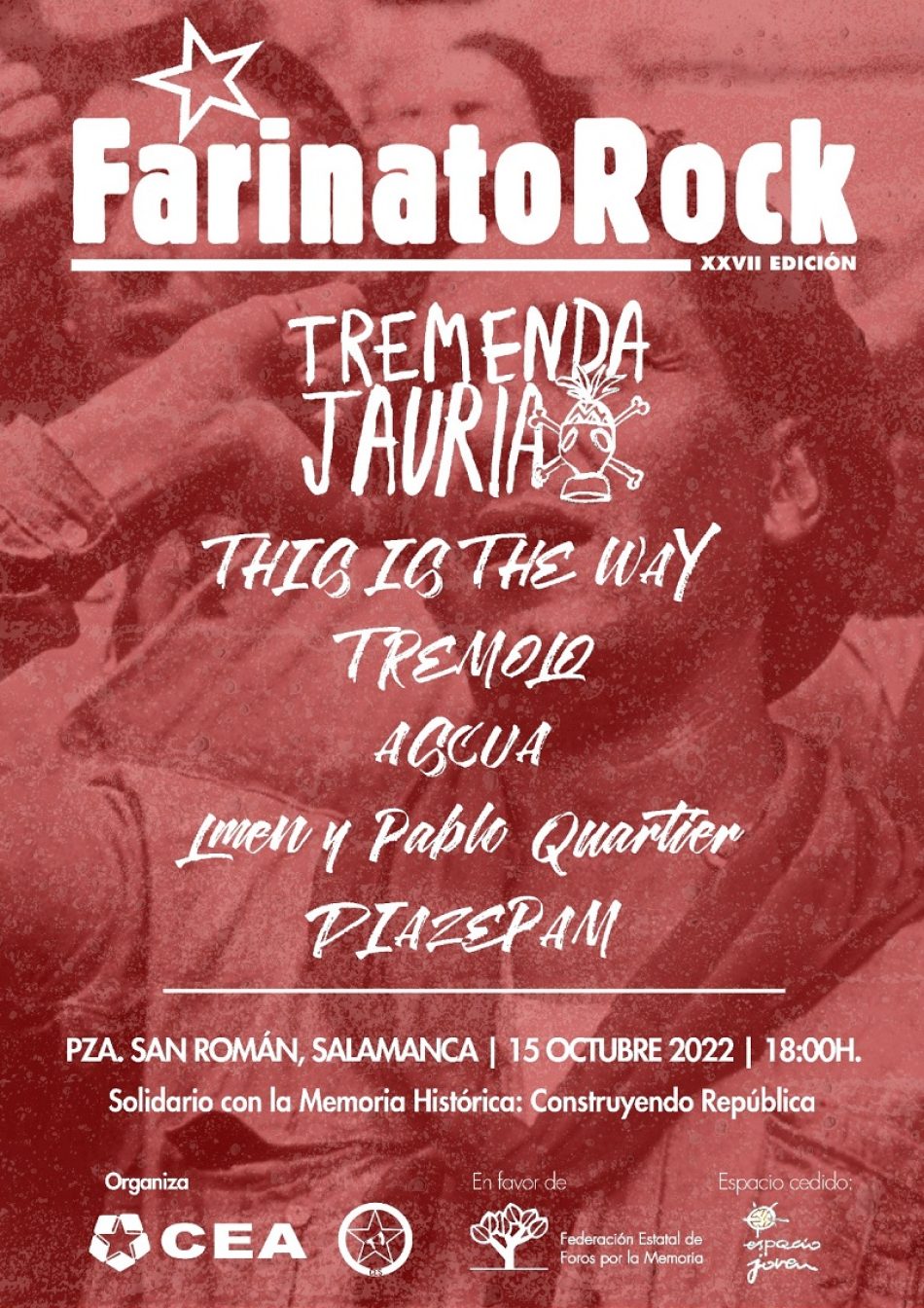 El Farinato Rock celebra su XXIII edición regresando a la Plaza de San Román