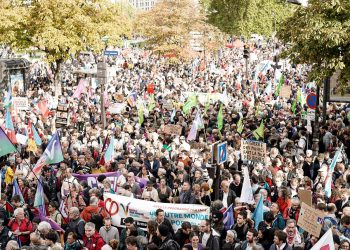 IU muestra “todo su apoyo” a la izquierda y a los sindicatos franceses “en su jornada de lucha frente a las políticas liberales de Macron y al bloqueo que ejecutan los empresarios”