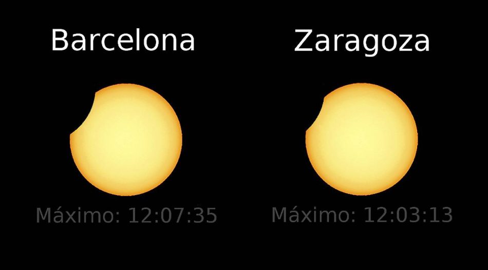 Llega el eclipse solar parcial del 25 de octubre