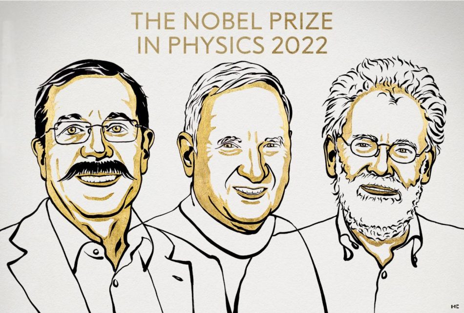 Nobel de Física 2022 para los pioneros del entrelazamiento cuántico