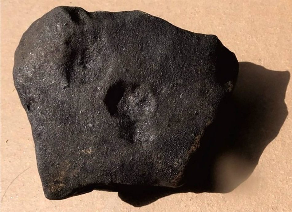 Recuperan y analizan por primera vez un meteorito caído en Galicia