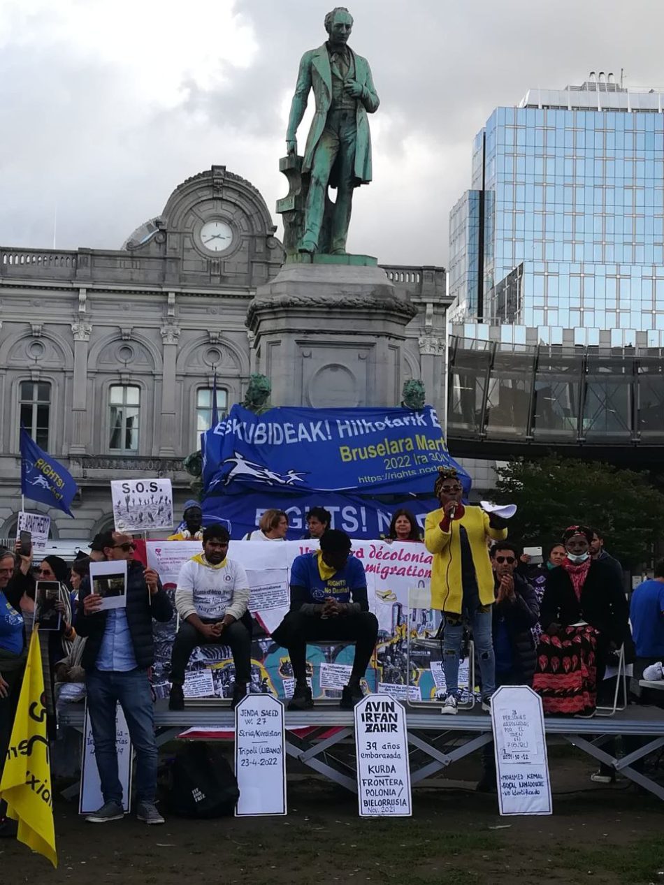 CGT valora positivamente la marcha a Bruselas y se suma a la exigencia internacional para el desarrollo de otras políticas migratorias en favor de los Derechos Humanos