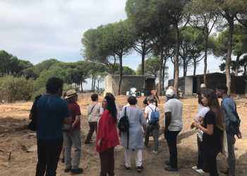 Adelante Andalucía  denuncia el trato a personas migrantes en el asentamiento Las Madres en Moguer