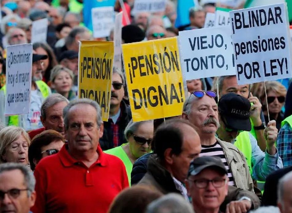 En defensa del Sistema Público de Pensiones. Por unas pensiones dignas. En defensa del Estado Social