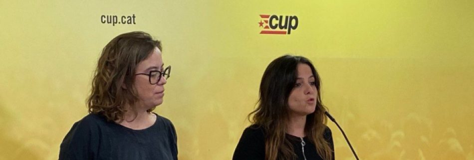 La CUP anuncia una ronda de contactes amb tots els agents socials i polítics del país per abordar el context actual