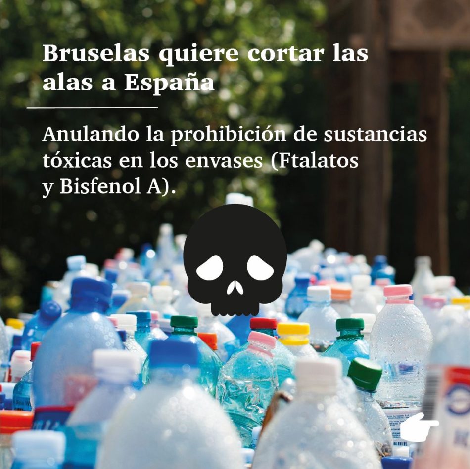 Organizaciones ecologistas: «Bruselas quiere cortar las alas a España en su lucha contra los plásticos de un solo uso»