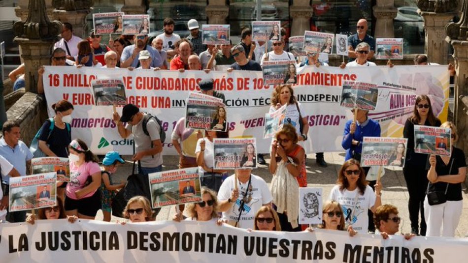 Plataforma Víctimas Tren Santiago: «Una justicia lenta no es justicia: el juicio acabará tras 10 años»