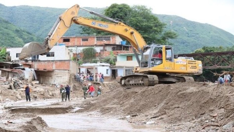 Continúan labores de recuperación tras alud en Las Tejerías, Venezuela