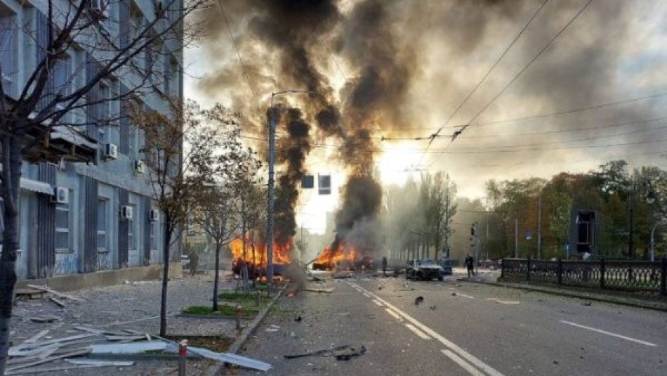 Rusia bombardea Kiev y otras regiones de Ucrania