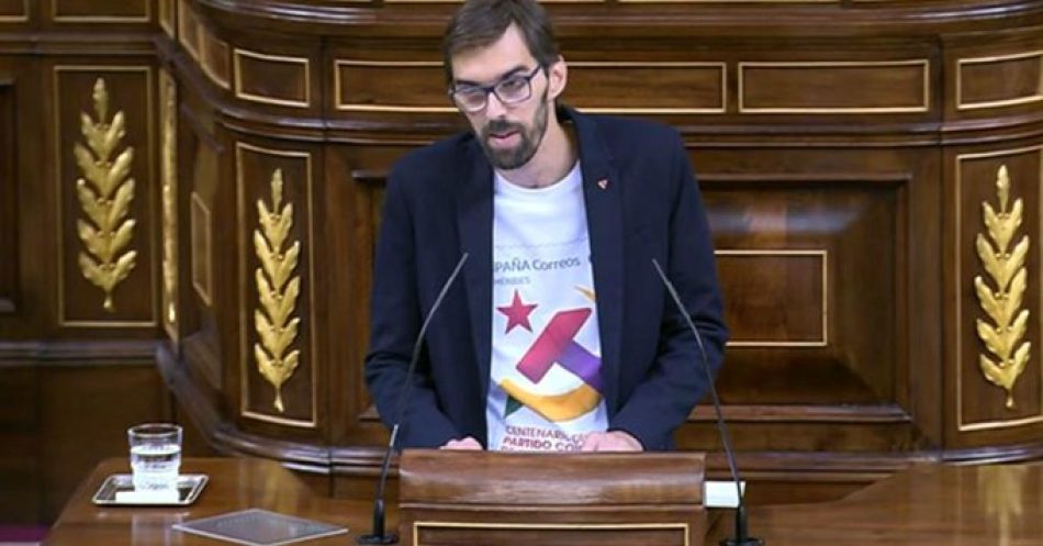 José Luis Bueno: «no hay ni abogados cristianos ni juezas fachas que vayan a impedir al PCE dejar su sello en las instituciones democráticas de este país»