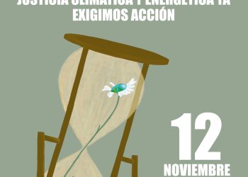 El 12 de noviembre se celebrarán acciones descentralizadas y una gran manifestación en Madrid por el clima 