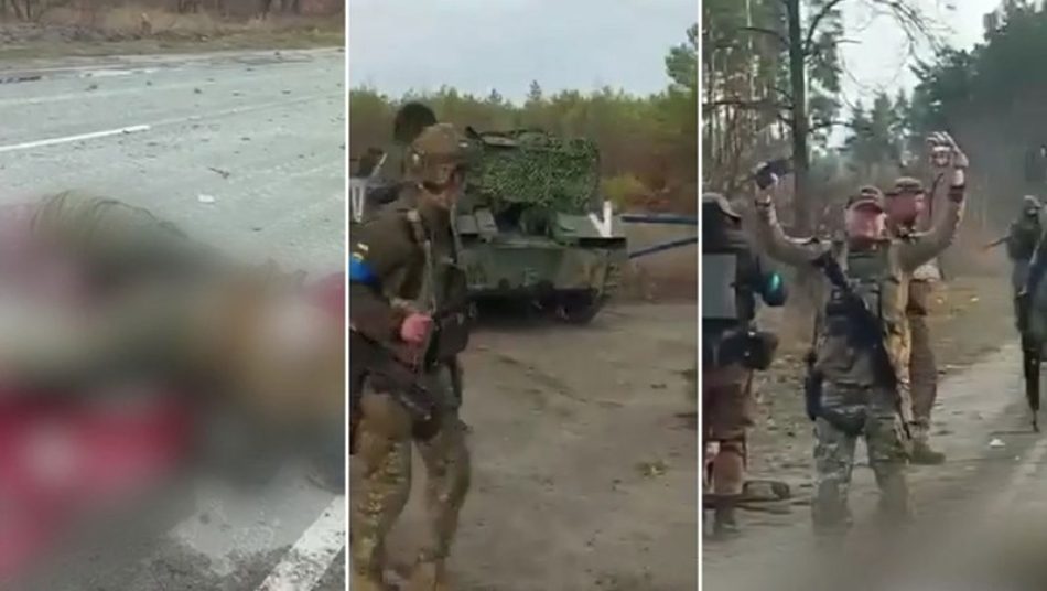 New York Times verifica videos de ejecución de militares rusos en Kiev