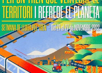 Organizaciones de todo el Estado se movilizan unidas en defensa del ferrocarril Público, Social y Sostenible