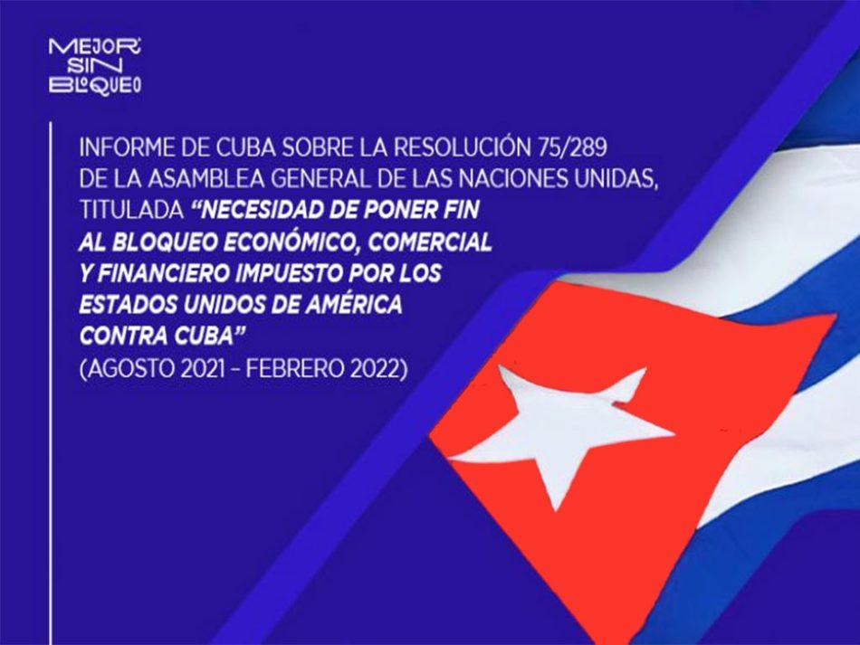 ONU debatirá sobre resolución contra bloqueo de EEUU a Cuba