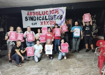 19-N: Jornada estatal de movilizaciones en apoyo a las encausadas de CNT-Gijón