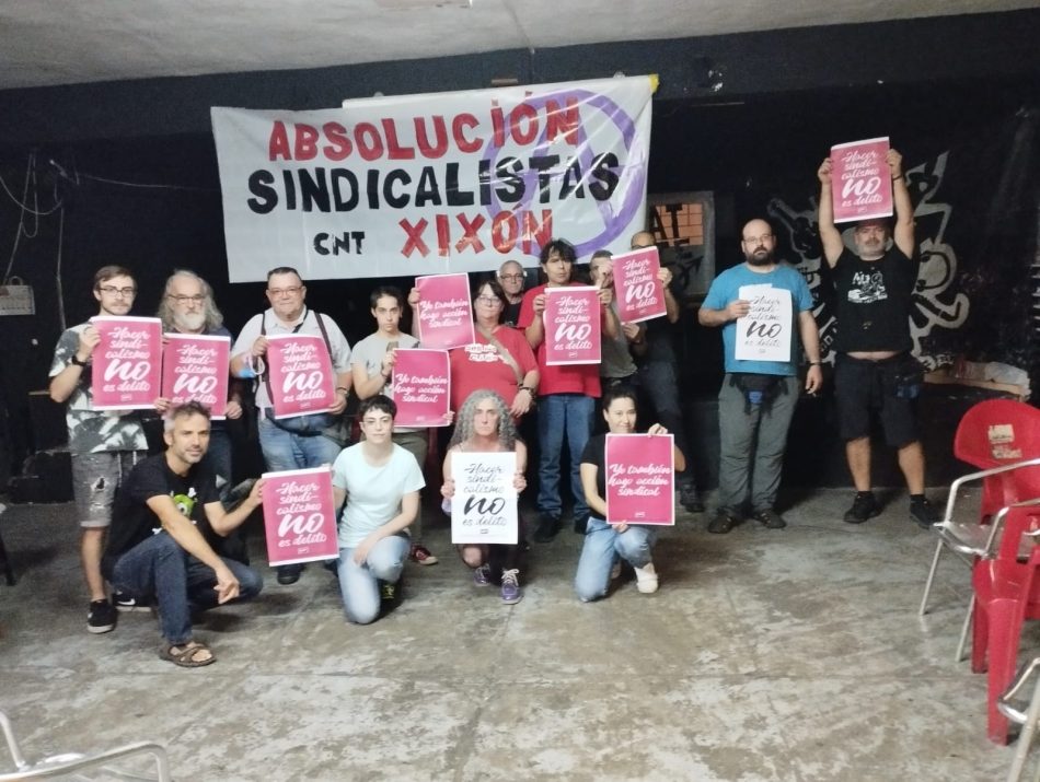 19-N: Jornada estatal de movilizaciones en apoyo a las encausadas de CNT-Gijón