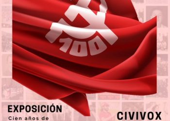 El Civivox Milagrosa acoge el mes de noviembre una exposición que resume los 100 años de comunismo en Navarra