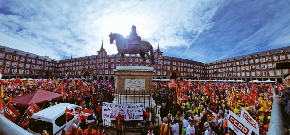 Unai Sordo: “Si no se mejoran los salarios la respuesta es lucha y más movilización”