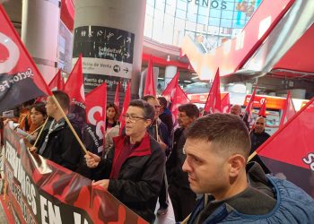 Alta participación en la nueva jornada de huelgas del Grupo RENFE, en el turno de noche y mañana