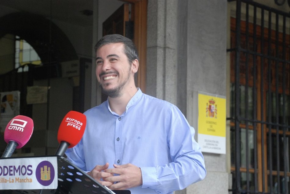 Gascón le pide a Page que “en lugar de atacar a Podemos se centre en dar respuesta a los muchos problemas sociales de Castilla-La Mancha”