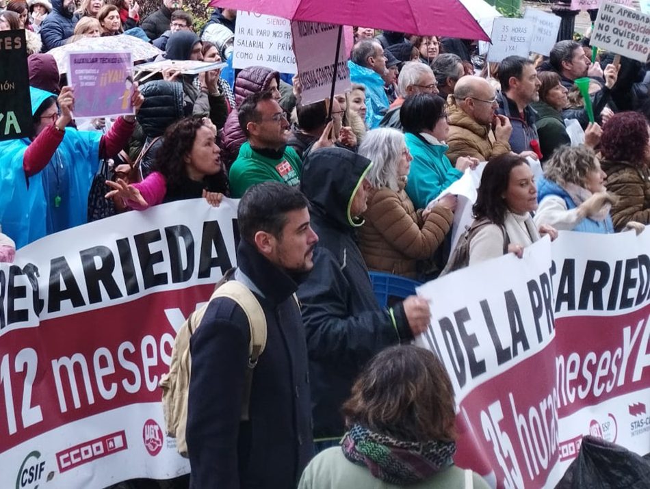 Podemos CLM le pide a Page “una mejora urgente” de las condiciones laborales en educación en lugar de “promesas electoralistas”