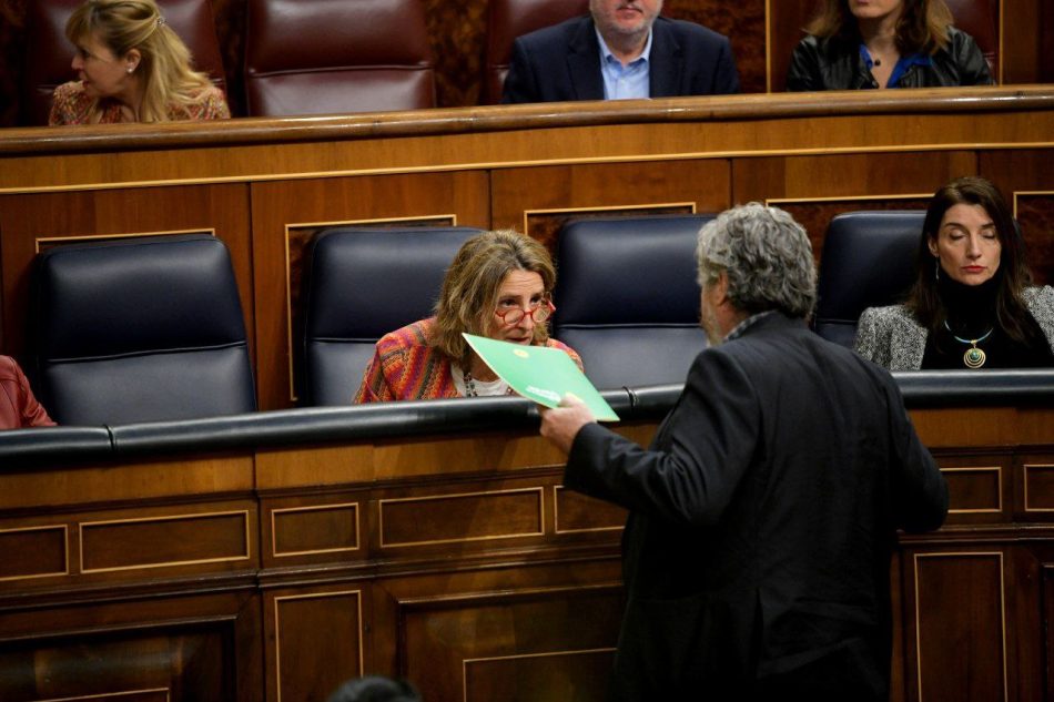 Alianza Verde pide a la Ministra Teresa Ribera que no permita a Ecoembes «secuestrar la ley de residuos» mediante la rebaja de su ambición a través del Real Decreto de Envases