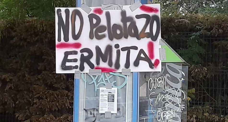 «El pelotazo de la Ermita del Santo. Un despropósito urbanístico sin justificación social ni medioambiental»