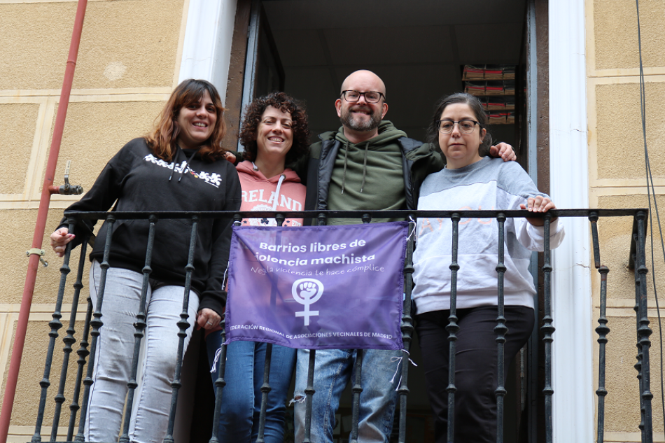 La FRAVM y las asociaciones vecinales reclaman, también el 25 de Noviembre, “Barrios libres de violencia machista”