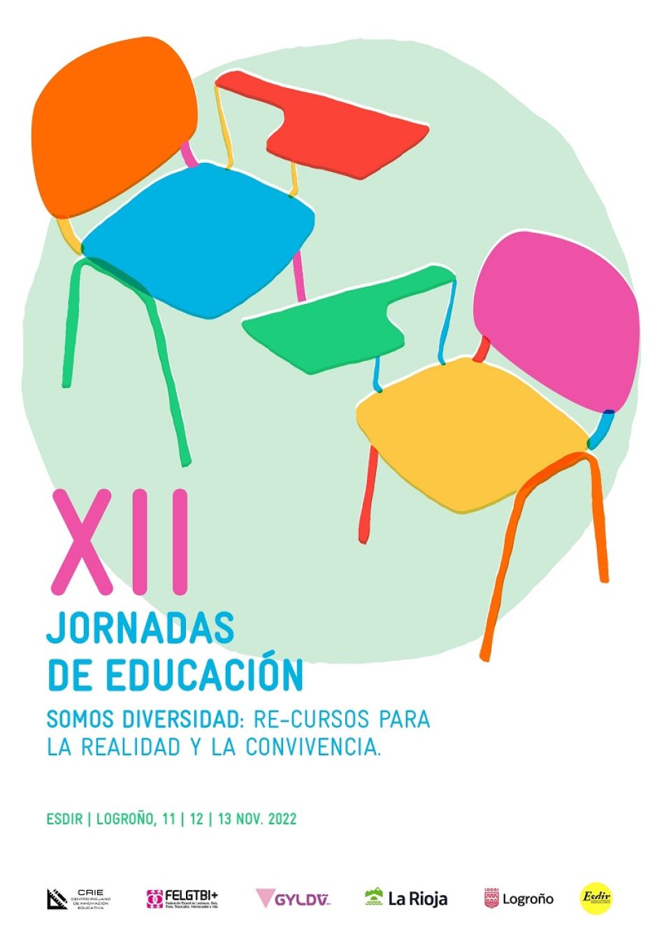 La Esdir acoge este fin de semana las XII Jornadas Estatales de Educación en Diversidad con recursos para la realidad y la convivencia